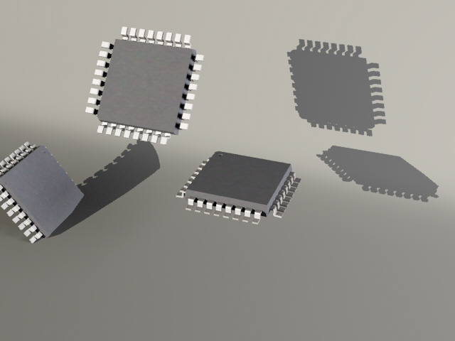 集成电路封装TQFP 32